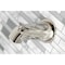 Kingston Brass KBX8146BX Two-Handle Tub and Shower Faucet, Polished Nickel KBX8146BX - alternate 3